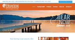 Desktop Screenshot of hearinginstitute.ca